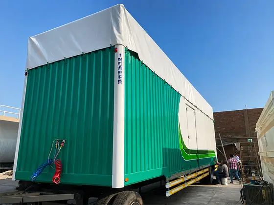 Tensionados en lona PVC instalado por Toldo Ideas