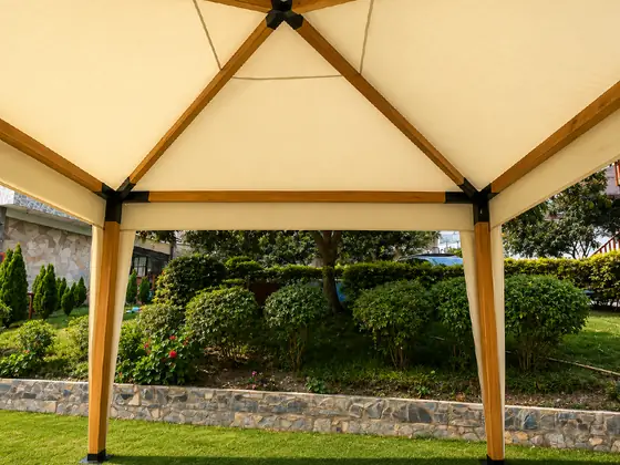 Sombrilla para exteriores fabricada por Toldo Ideas — Toldo Ideas